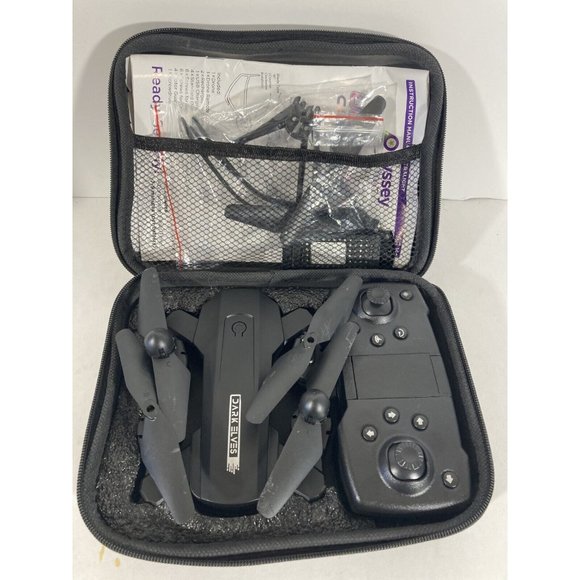 Odyssey Ultralight Camera Drone Comes With Two Extra Blades 4 Blade Shields Two - Picture 4 of 10